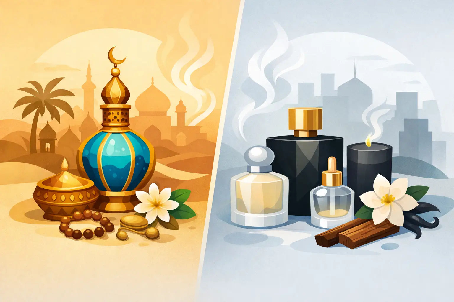 Arabische parfums versus niche parfums