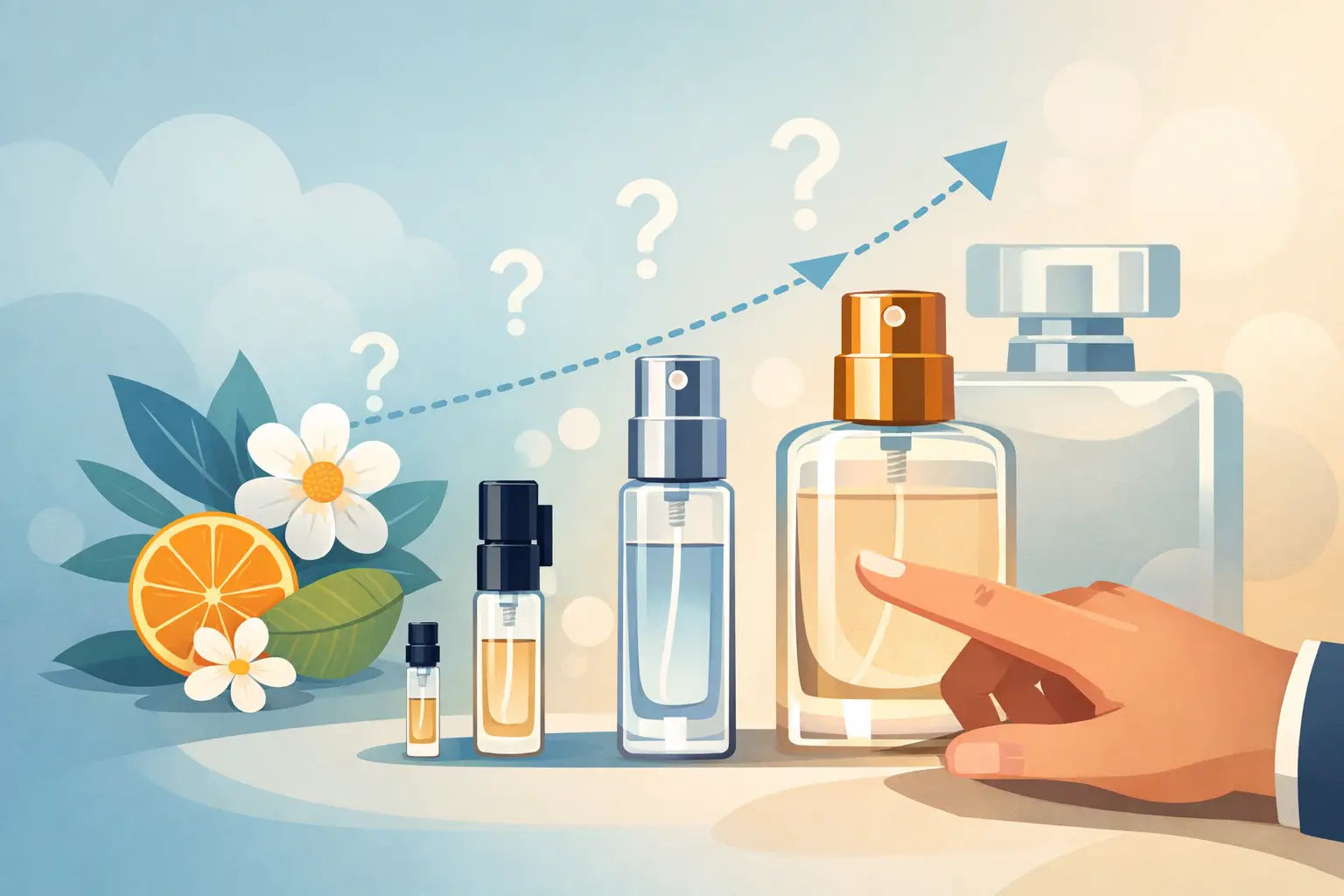 Welke sample maat kiezen voor parfum?