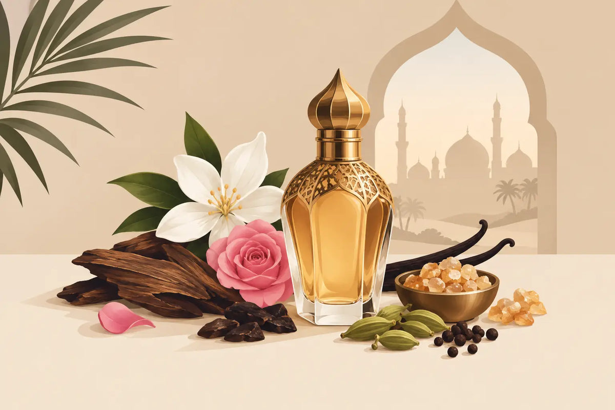 Geurnoten in Arabische parfums herkennen