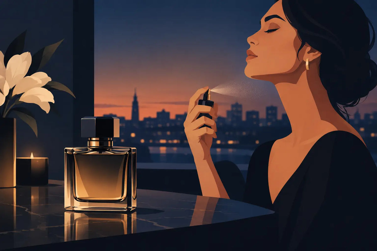 Sterke parfum voor avond die echt blijft hangen