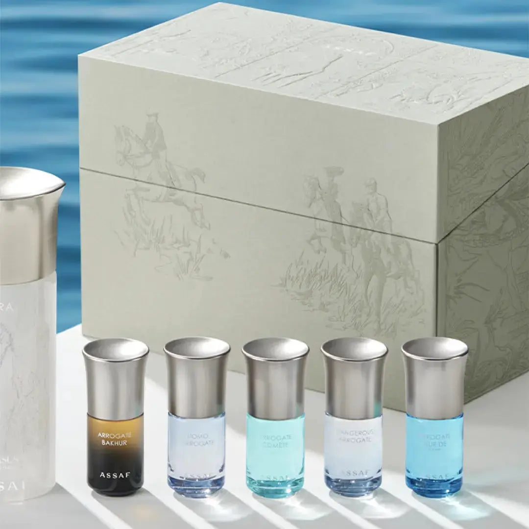 Assaf Aura Pegasus Package Eau de Parfum Set 150ml + 5x10ml Unisex Pure Oud