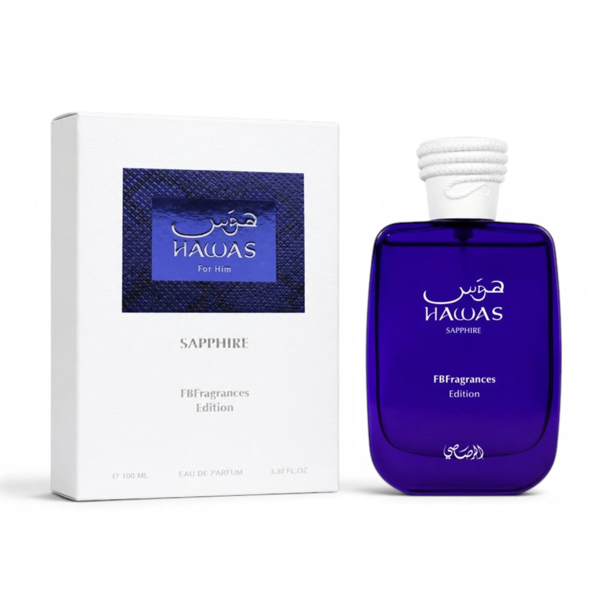 Rasasi Hawas Sapphire – FBFragrances Edition Eau de Parfum 100ml