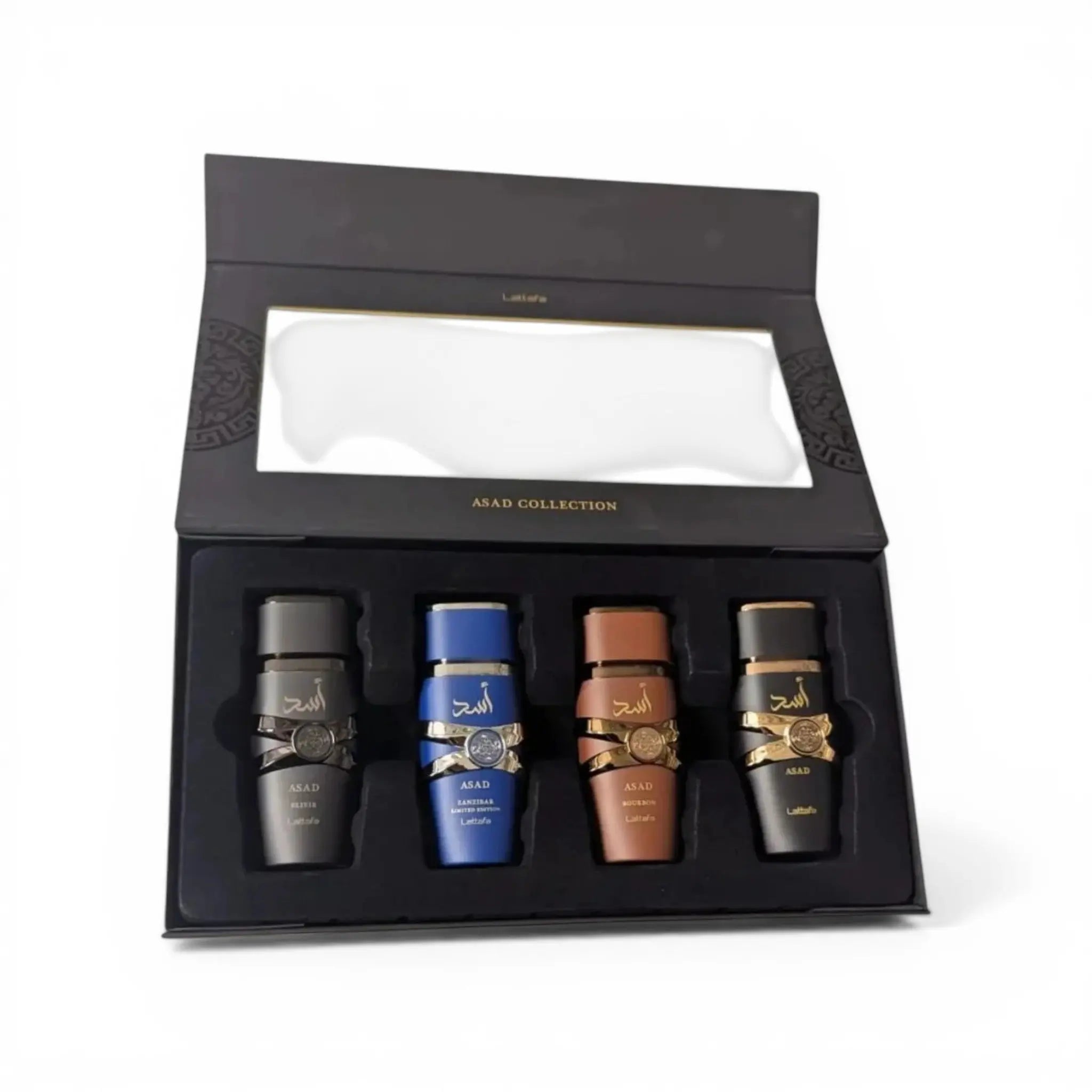 Lattafa Asad Collection 4x25ml Eau de Parfum Set Pure Oud