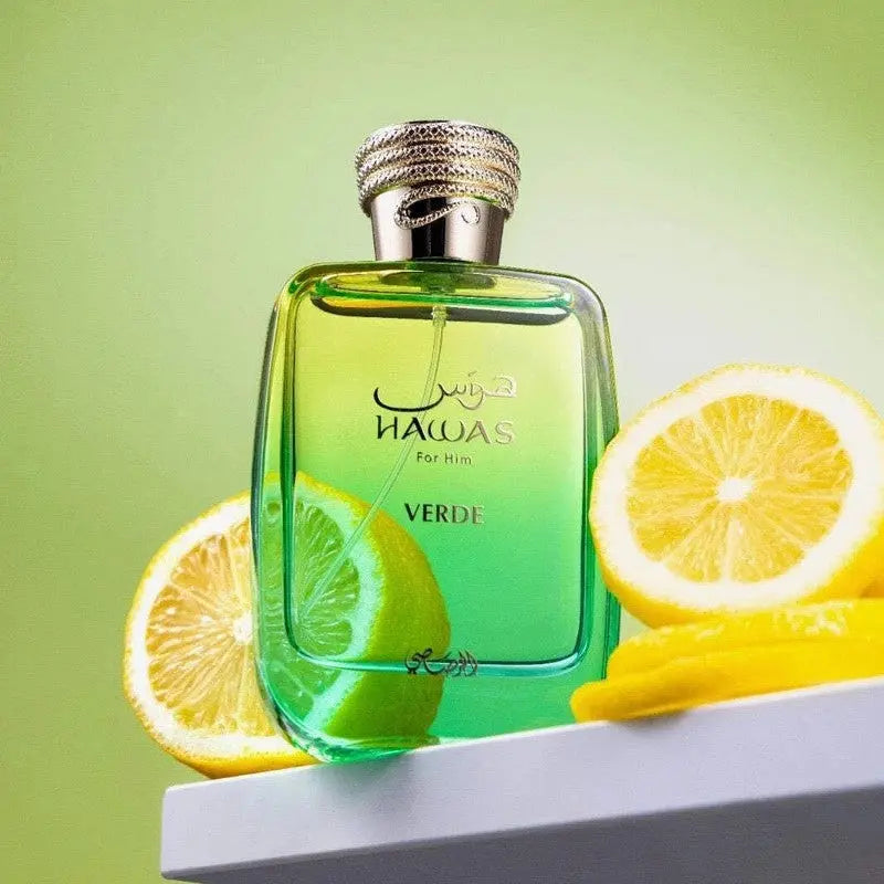 Rasasi Hawas Verde heren parfum fles 2025