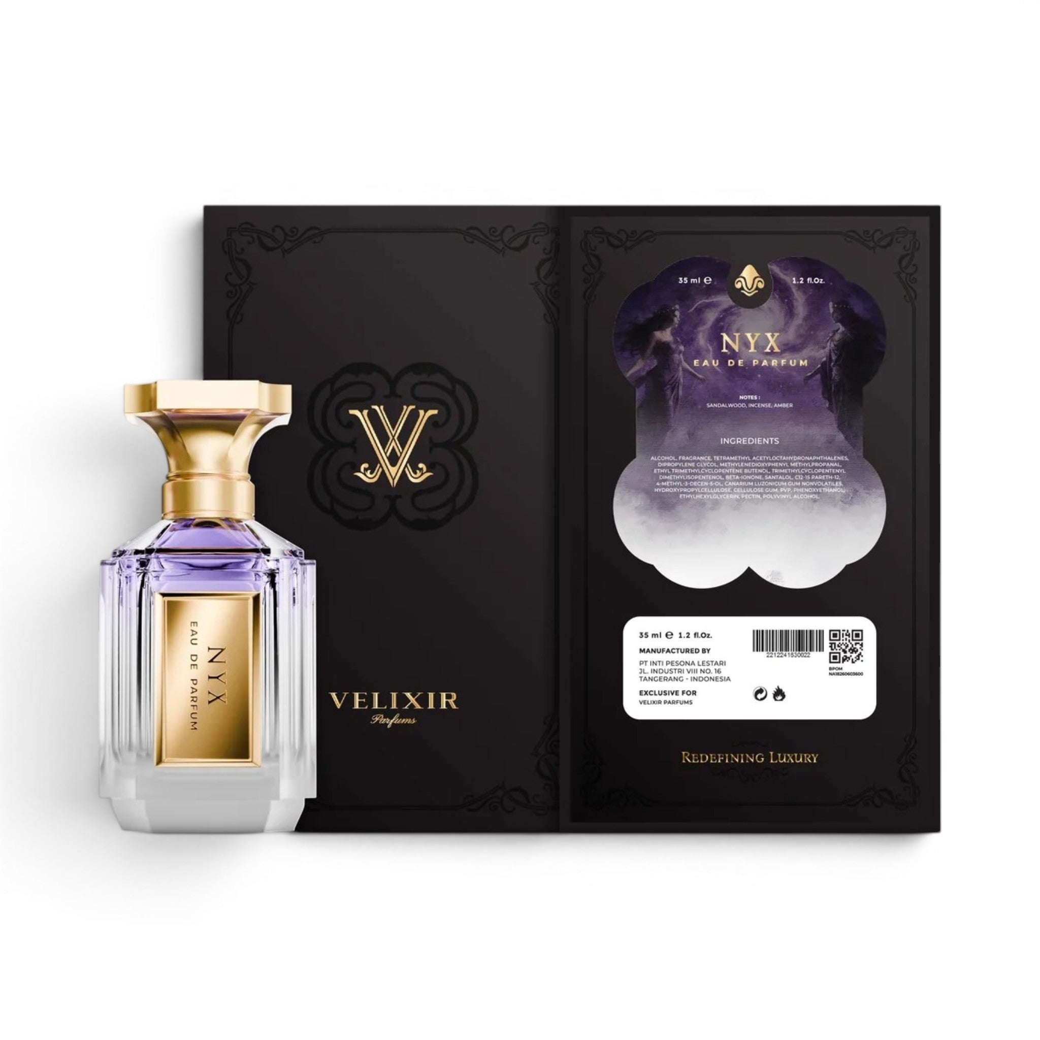 Velixir Nyx Eau de Parfum 35ml / 100ml