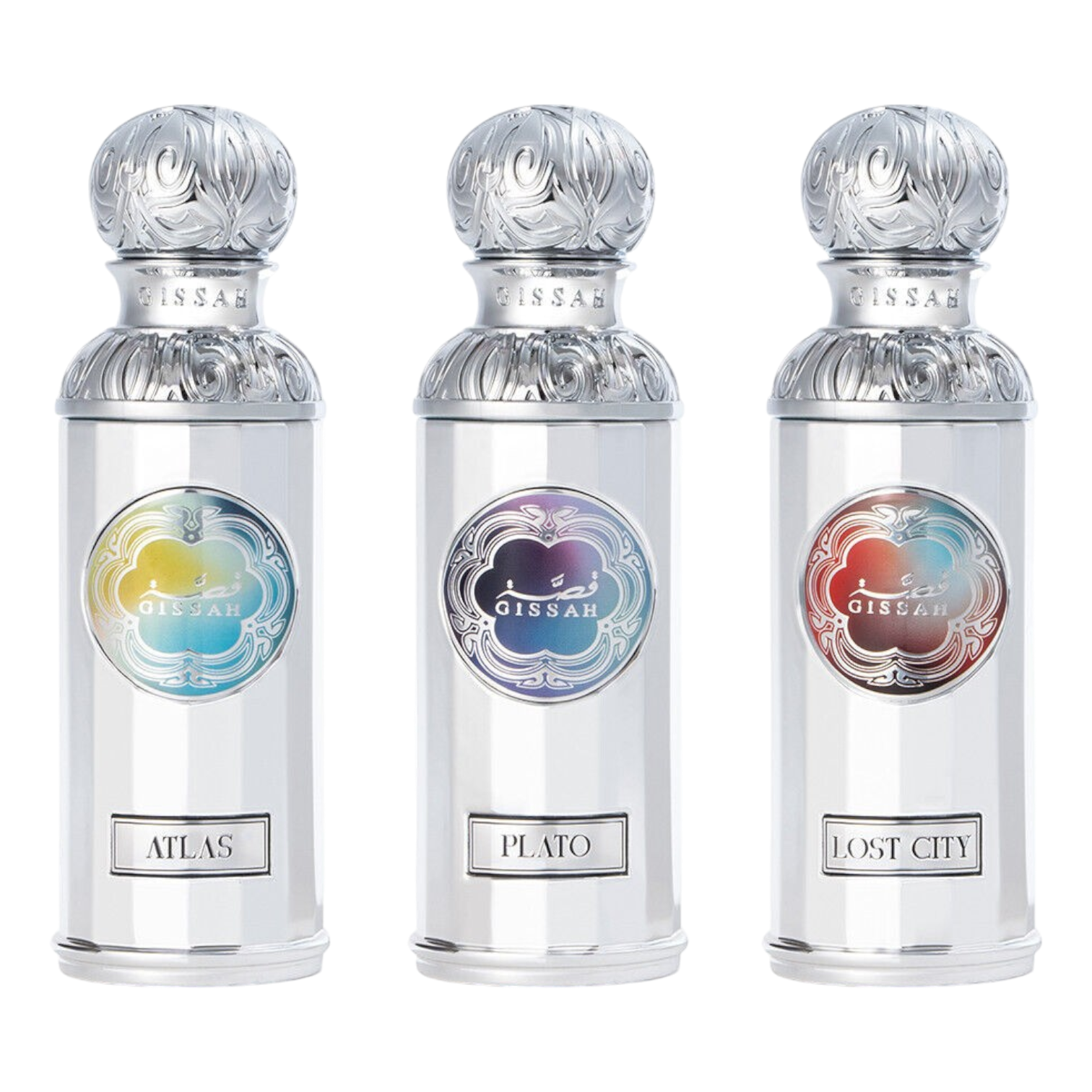 Gissah Atlantis Parfümset – Unisex – 3x50ml 