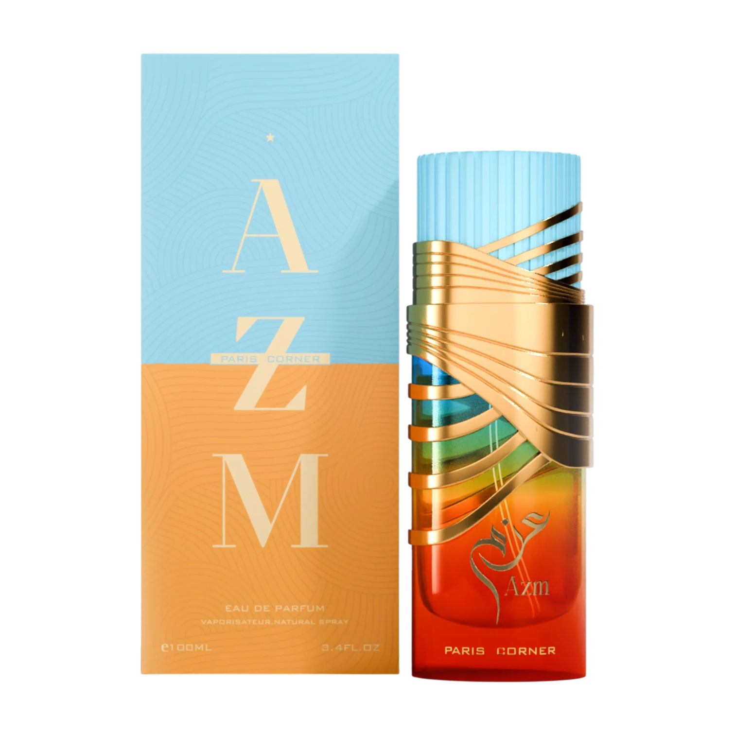 Paris Corner - AZM – Eau de Parfum – Unisex – 100 ml