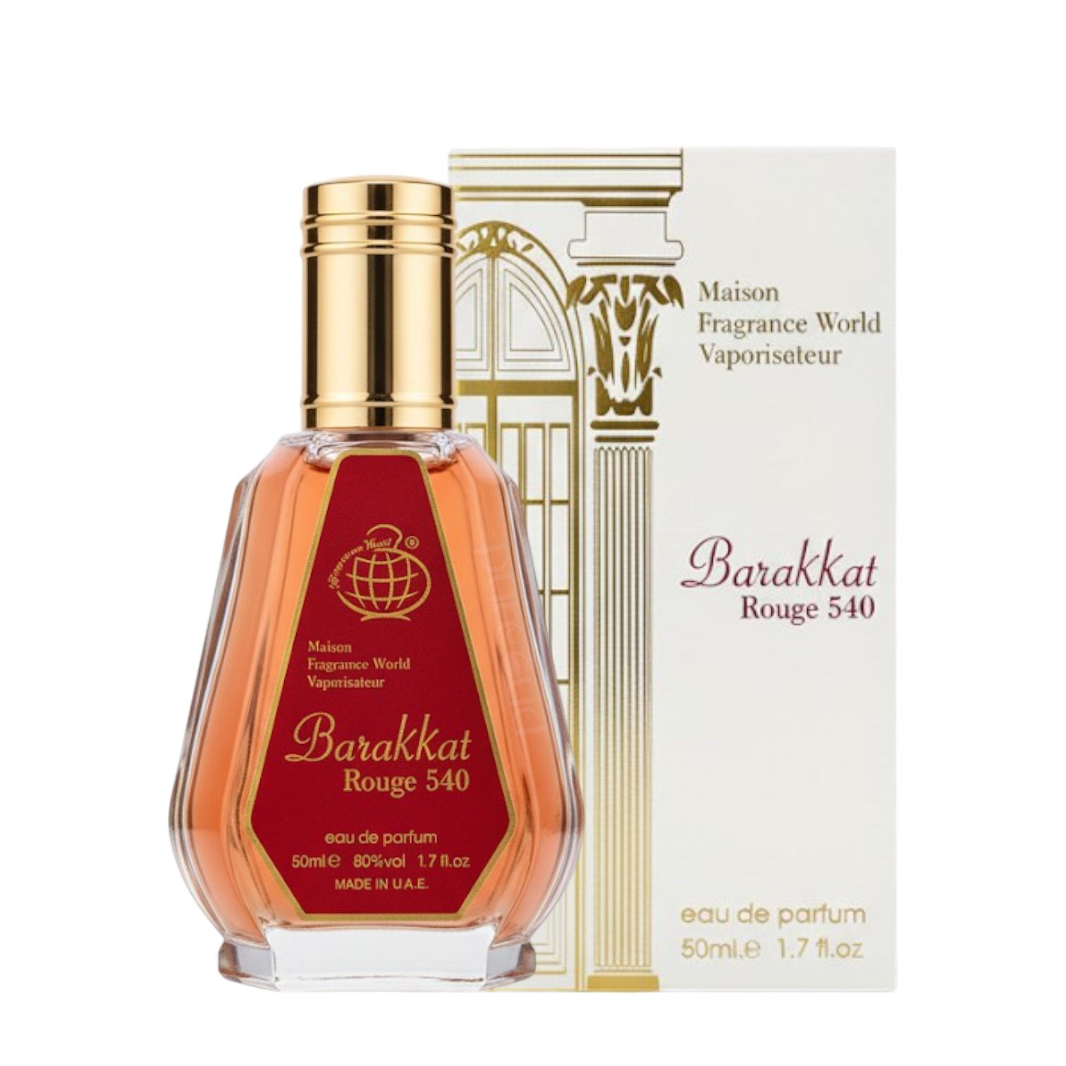 Fragrance World – Barakkat Rouge 540 – Eau de Parfum – Unisex – 50ml