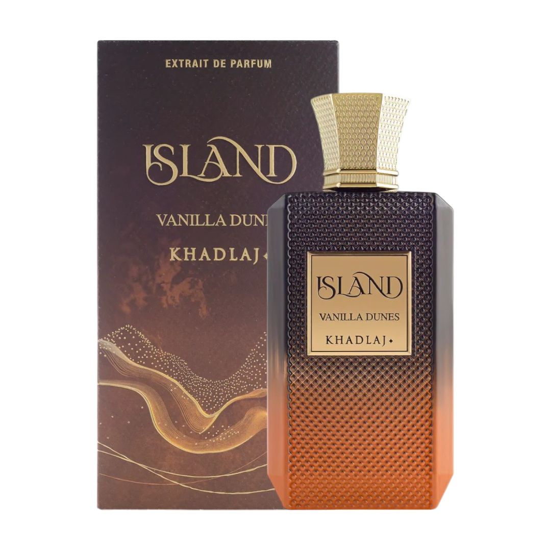 Khadlaj – Island Vanilla Dunes – Extrait de Parfum – Unisex – 100 ml