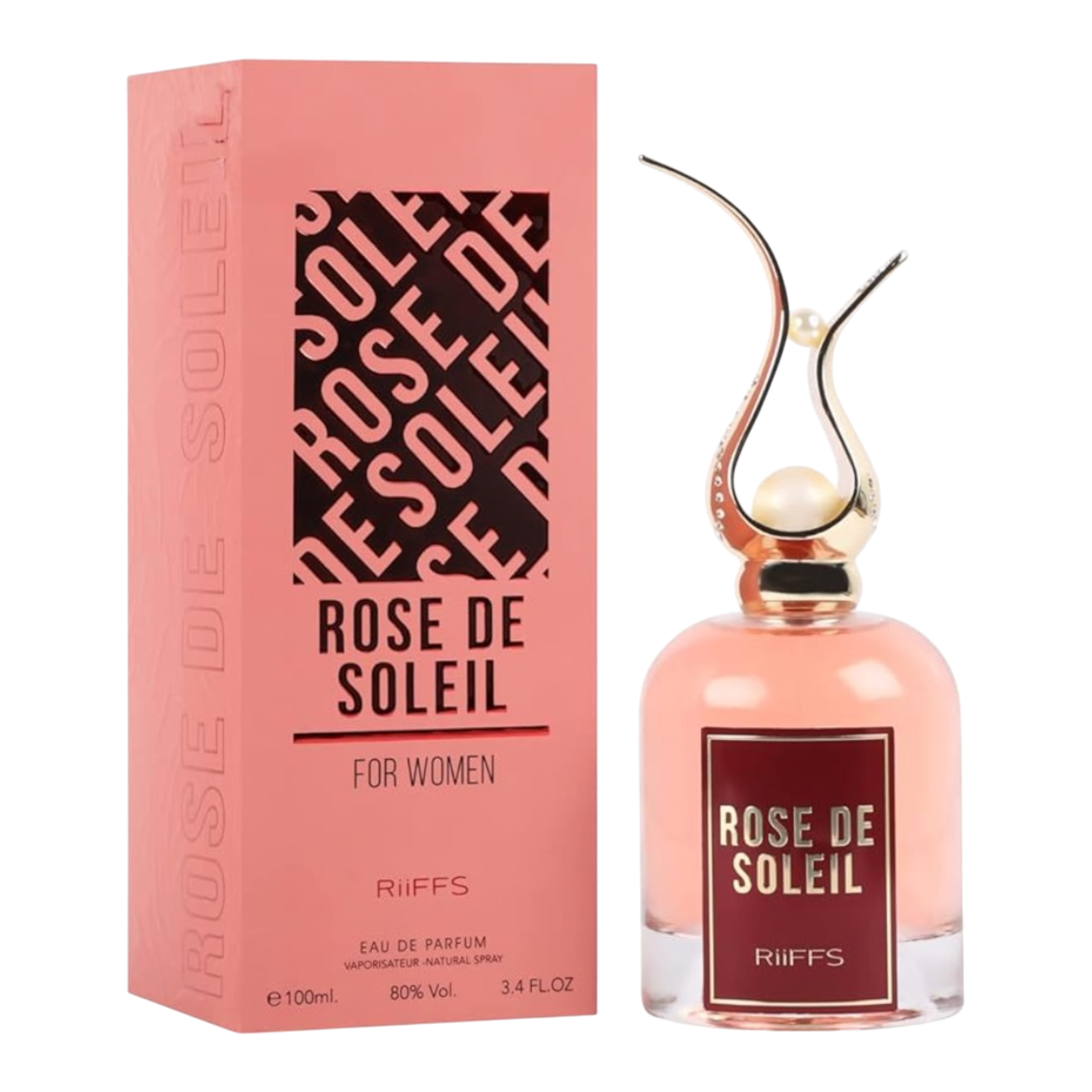 Rose De Soleil Eau de Parfum – 100ml – RiiFFS – Pour Femme