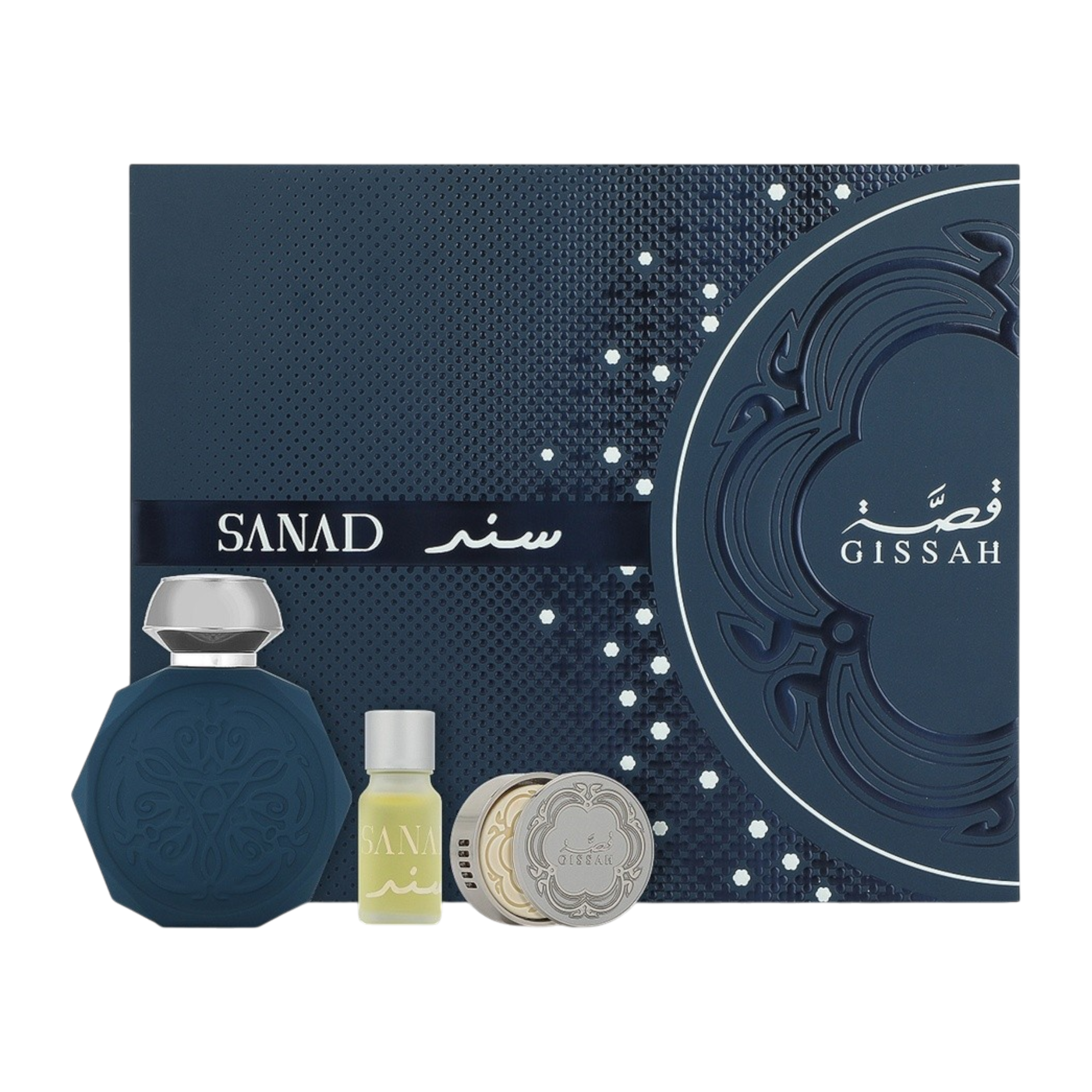 Sanad Gift Set – Gissah Perfumes – 4 pcs For Men