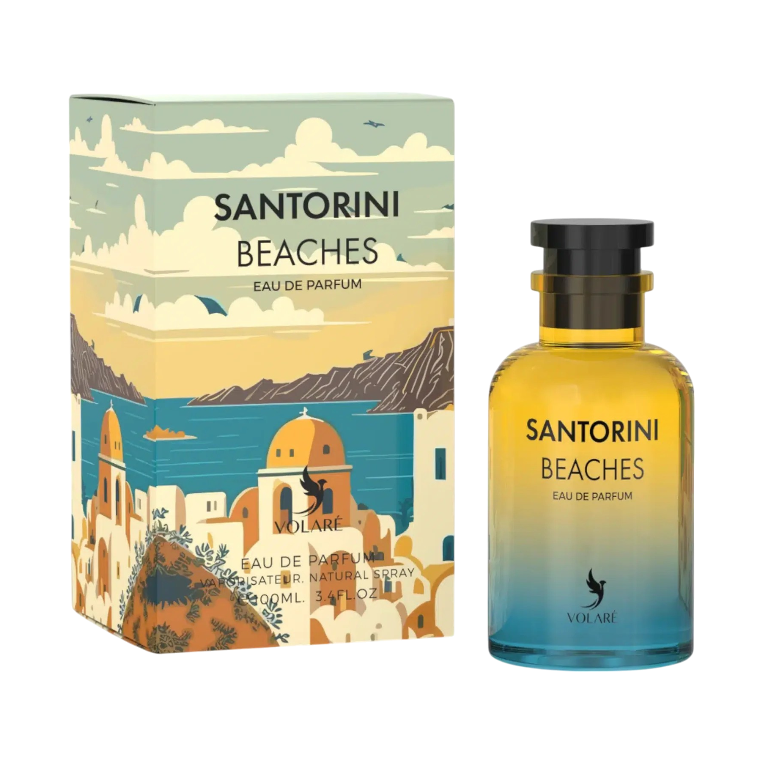 Santorini Beaches by Volare – Eau de Parfum – Unisex – 100ml