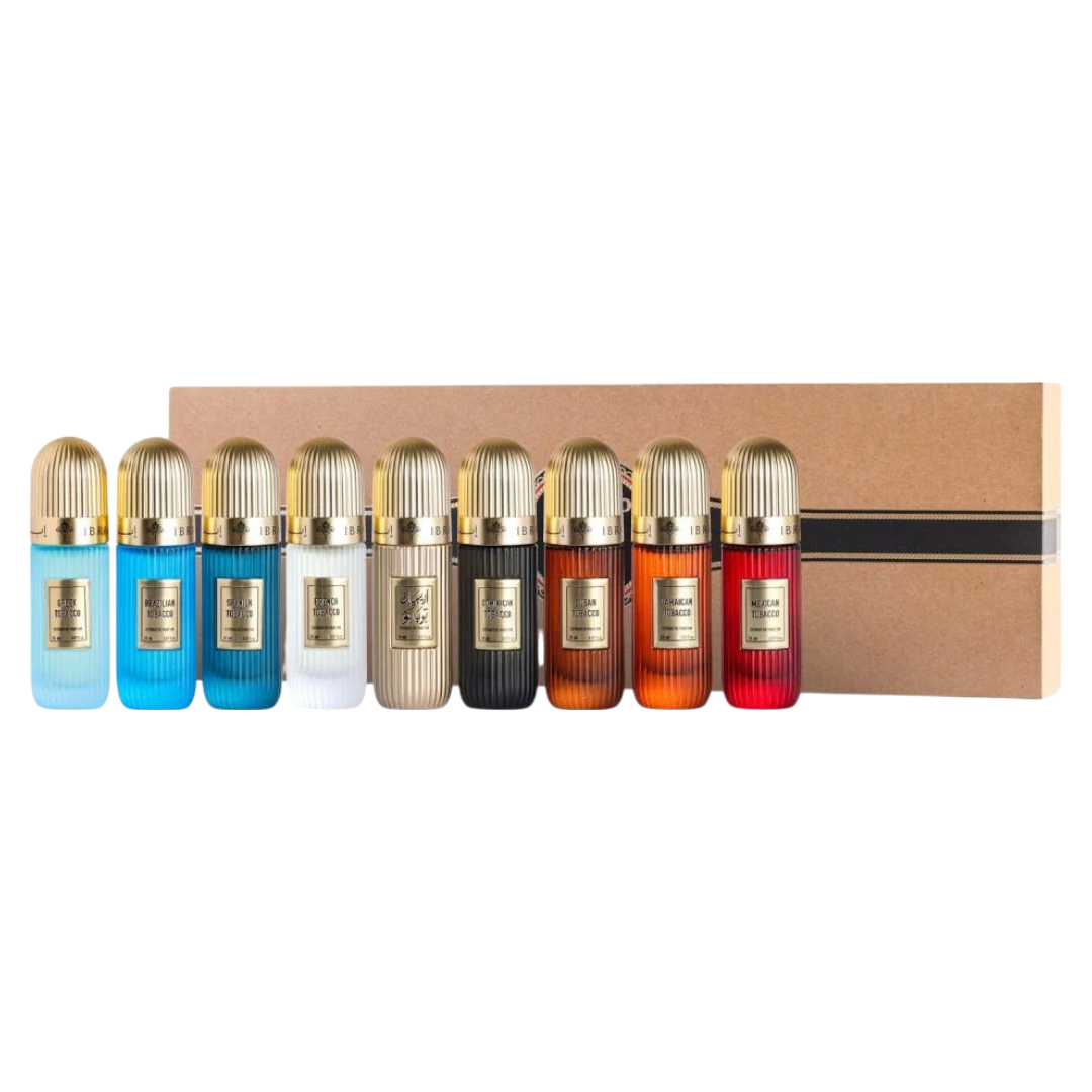 Ibraq – Tobacco Mini Collection – Unisex – 9 x 20ml