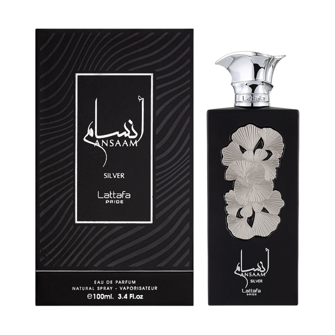 Ansaam Silver – Lattafa Pride Eau de Parfum – Unisex – 100ml