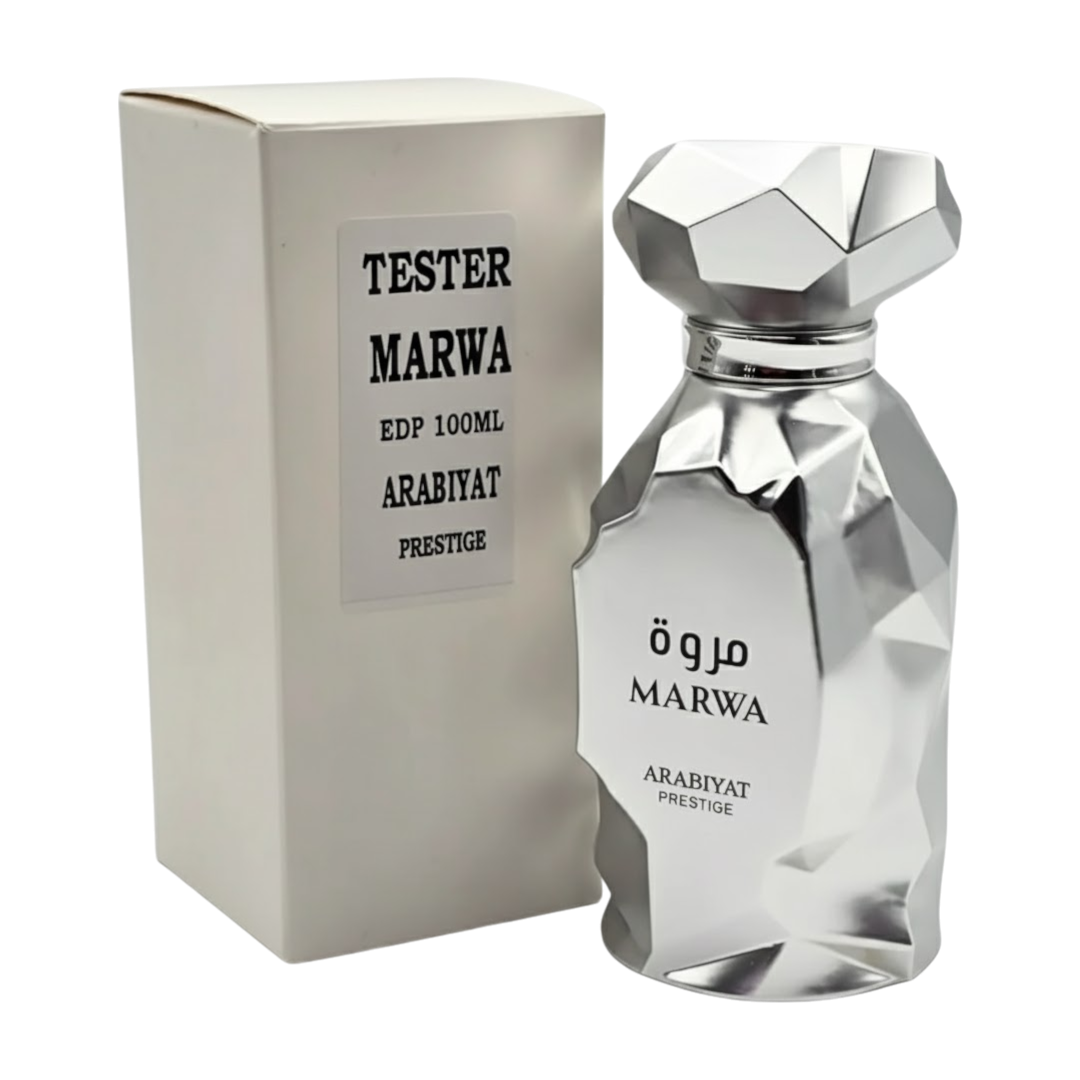 Arabiyat Prestige – Marwa Eau de Parfum 100ML (Tester Unit) – Unisex – Inspired by Louis Vuitton Imagination