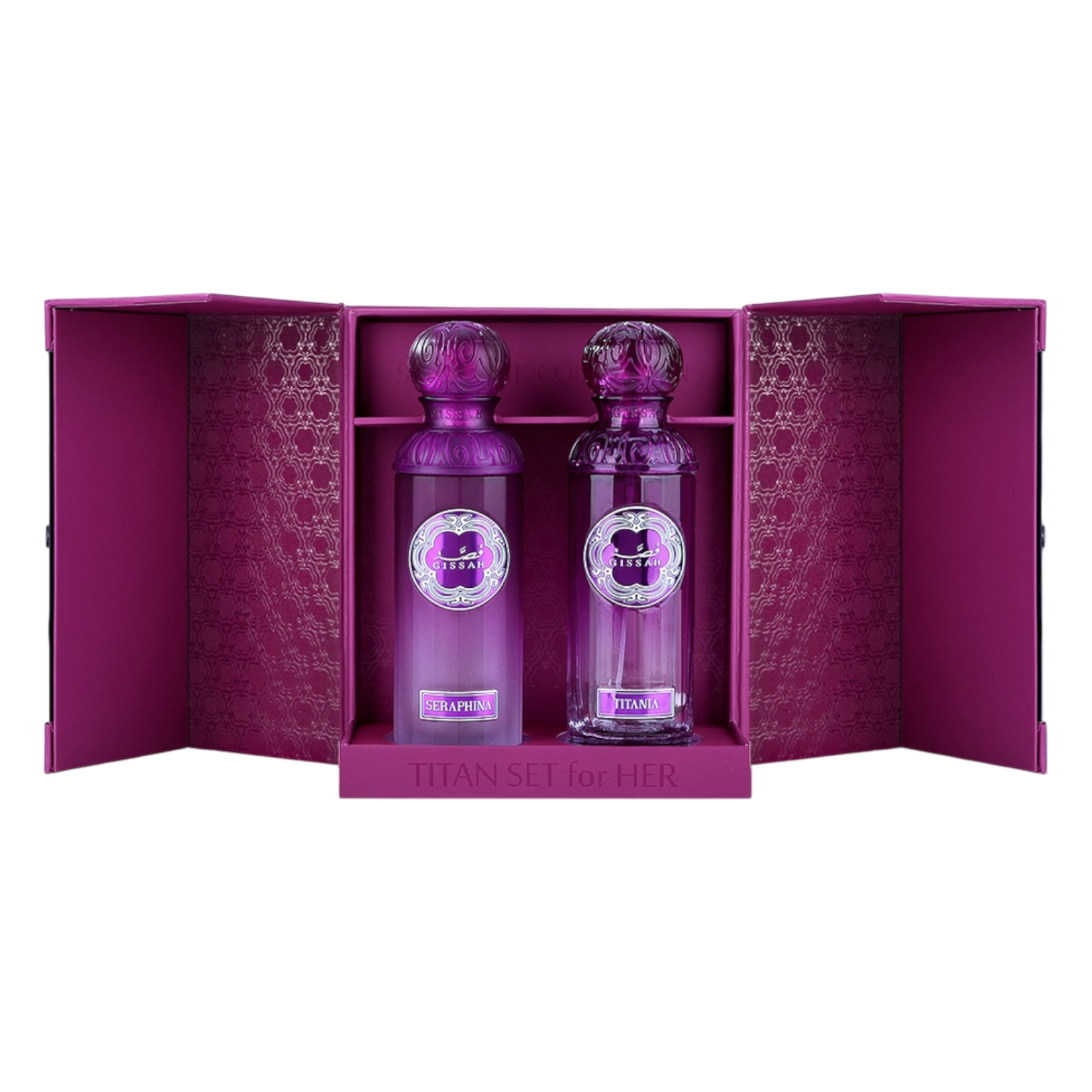 Gissah - Titan Her – Eau de Parfum Gift Set – Women – 2x90 ml