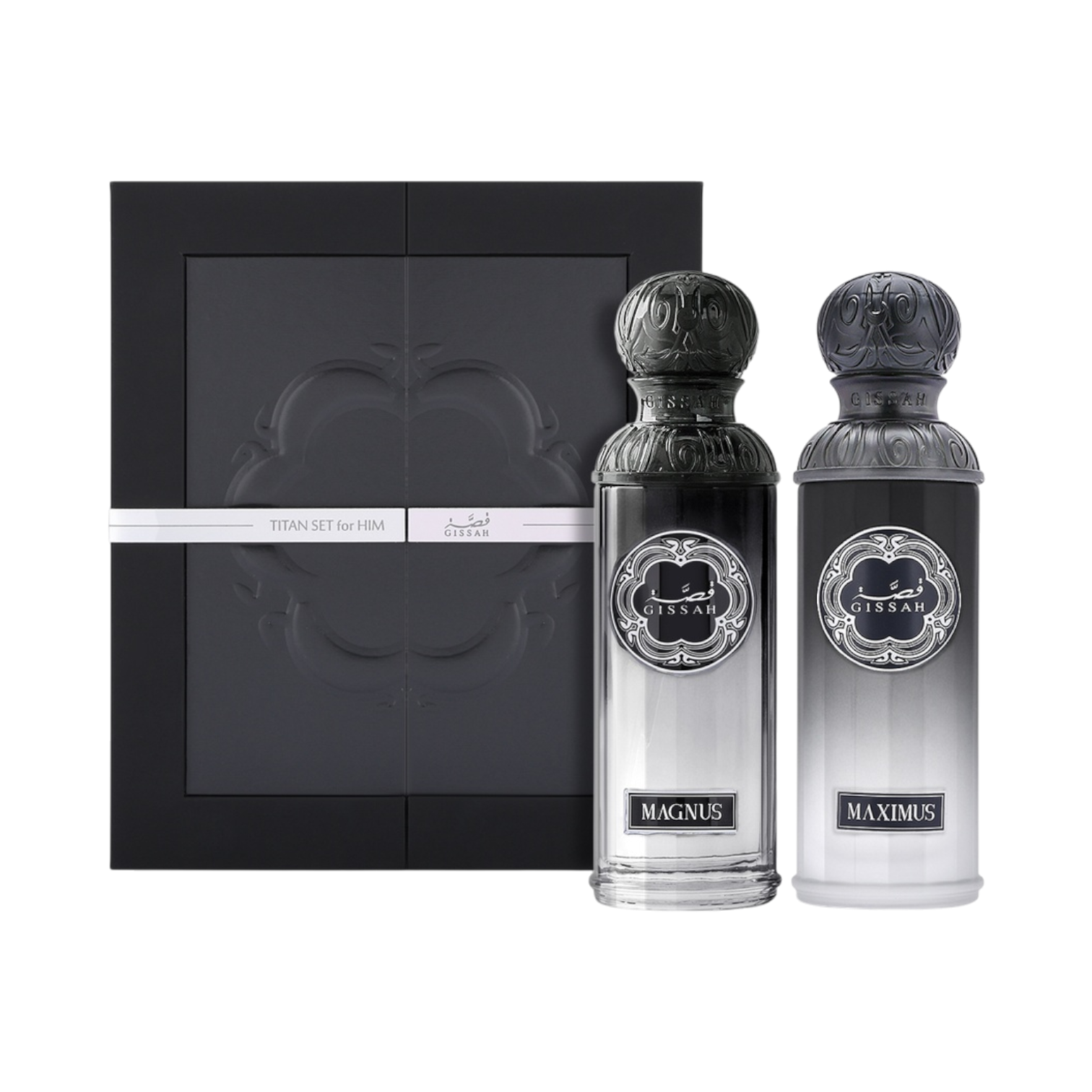 Gissah - Titan Him – Eau de Parfum Gift Set – Men – 2x90 ml